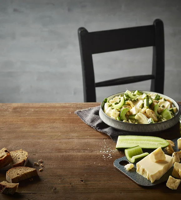 Cheddar and Brie power bowl