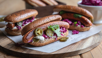 Tuorejuusto Hot dogit