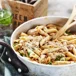 Kycklingpasta med spenat och parmesan