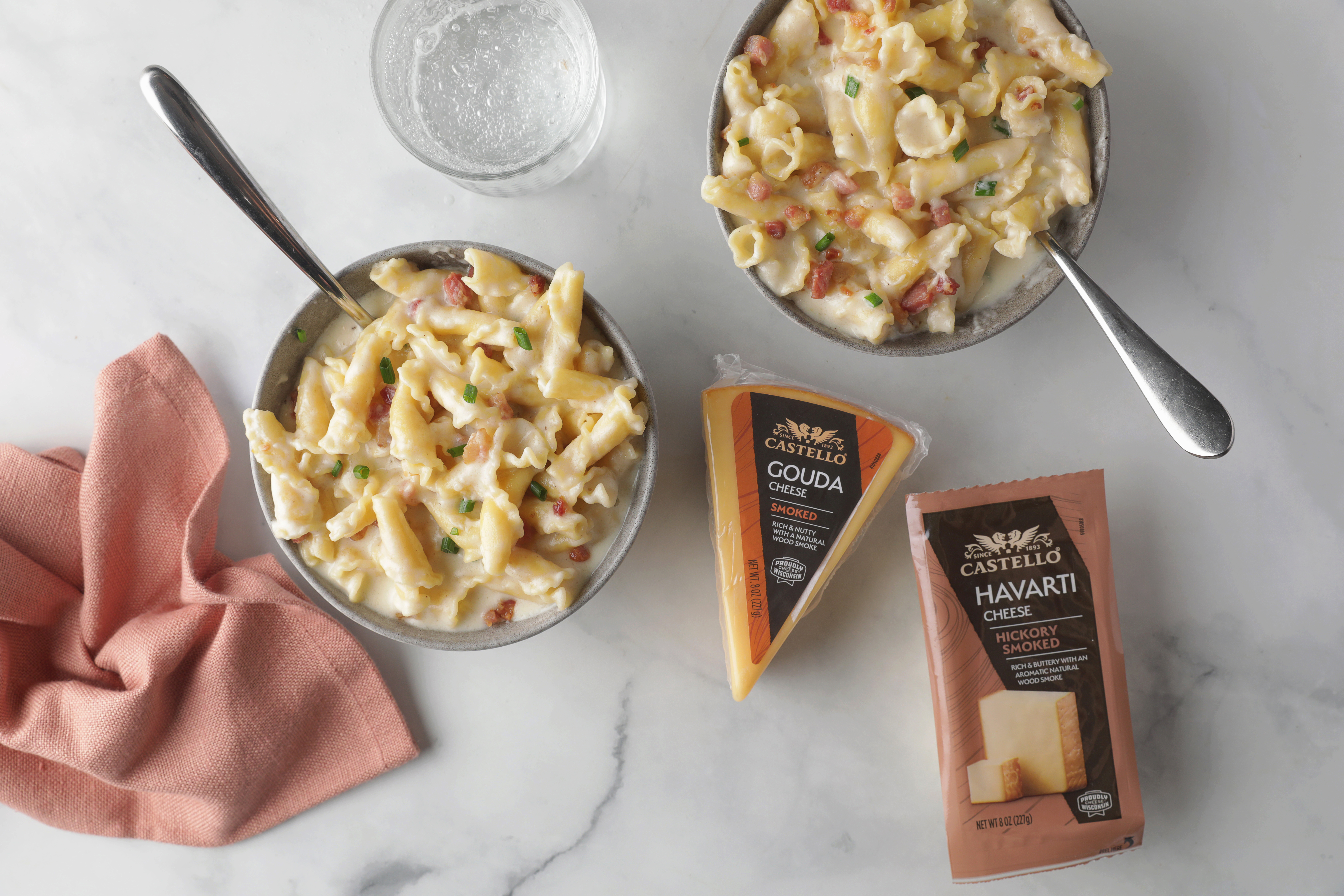 Smoked Gouda and Smoked Havarti Mac and Cheese