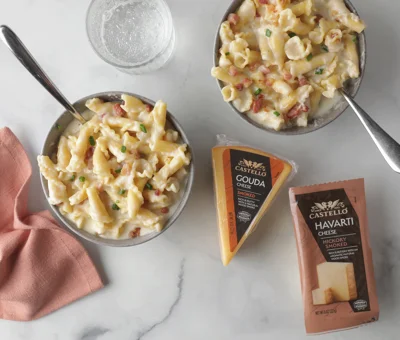 Smoked Gouda and Smoked Havarti Mac and Cheese