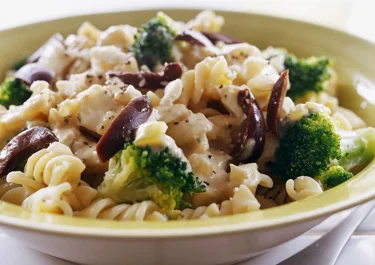 Pasta med broccoli och ost