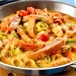 Korv Stroganoff med basilikasmak