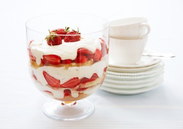 Erdbeer-Shortcake-Trifle 