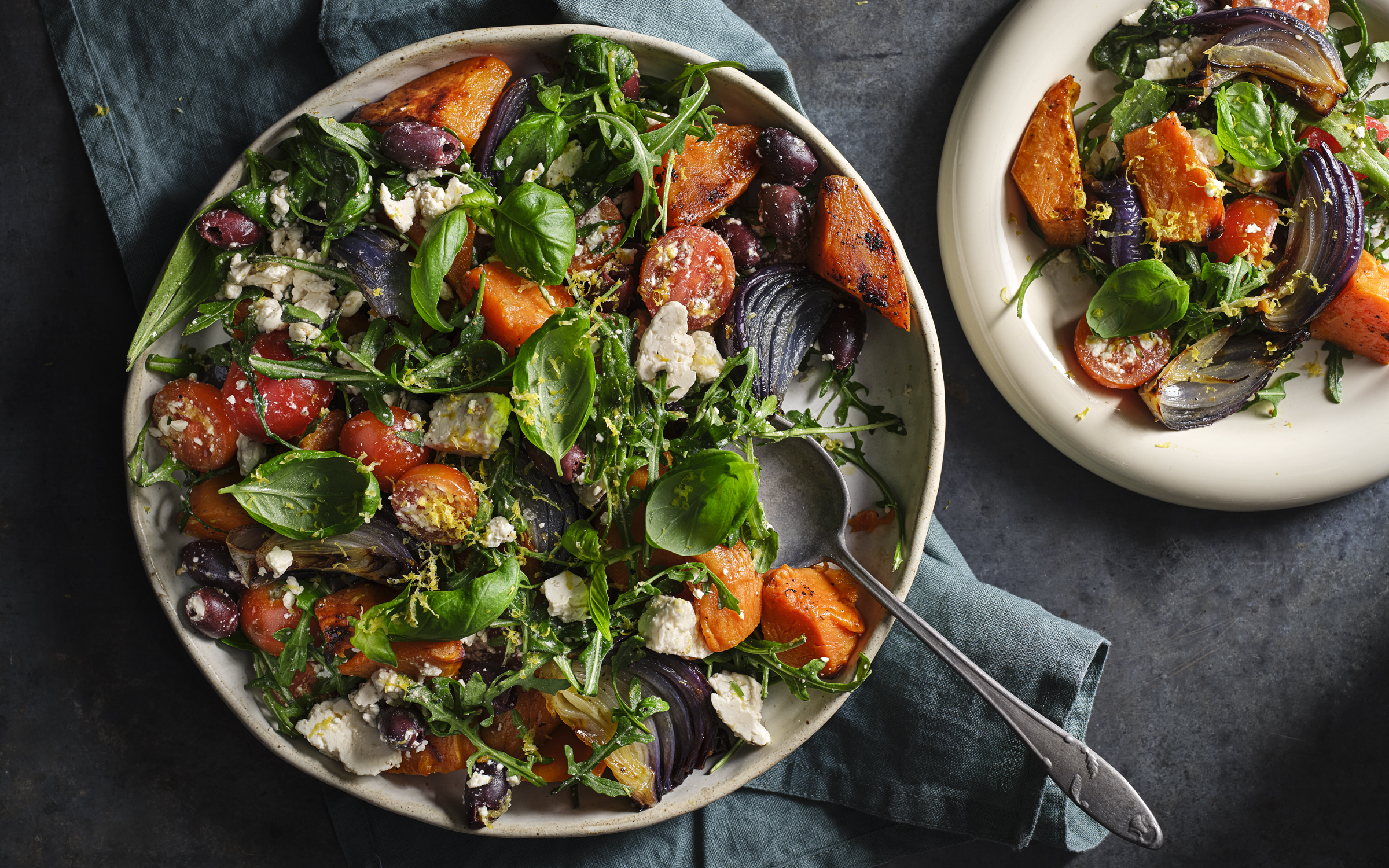 Rostad sötpotatissallad 