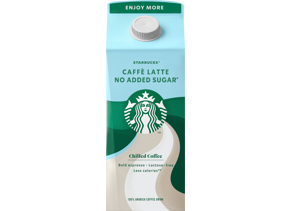 Starbucks caffè latte no added sugar laktoositon 750ml