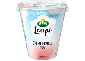 Arla Lempi Crème Fraîche 15% 300g laktoositon