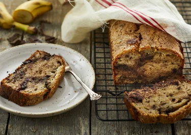 Gemarmerd bananenbrood