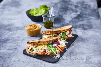 Sandwich fra kjøkkenhagen