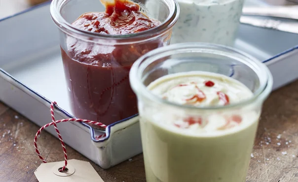 Flavorful burger sauces