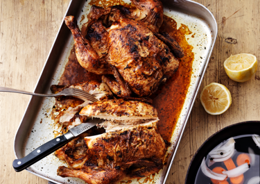 Baked lemon chicken