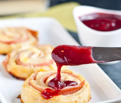 Swirled monte cristo bites