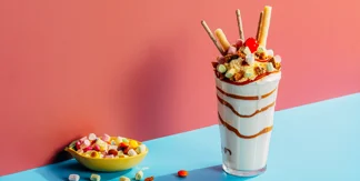 Vanilja-suolakaramelli Freak Shake