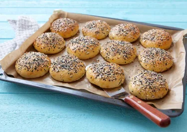 Lyxiga hamburgerbröd