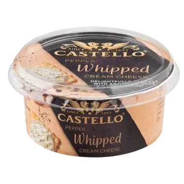 Castello Whipped Cream Cheese Pepper 125g