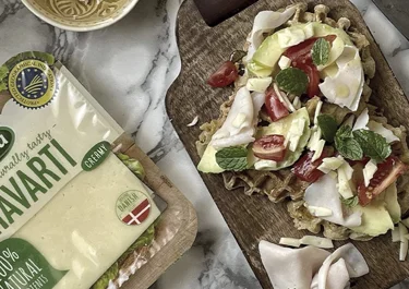 Gofres integrales con Arla Havarti