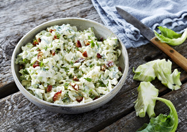 Stokkeslaw - af en rest broccoli og blomkål
