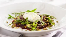 Rödbetscarpaccio