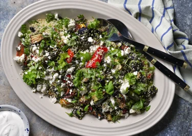 Couscous med grillade grönsaker