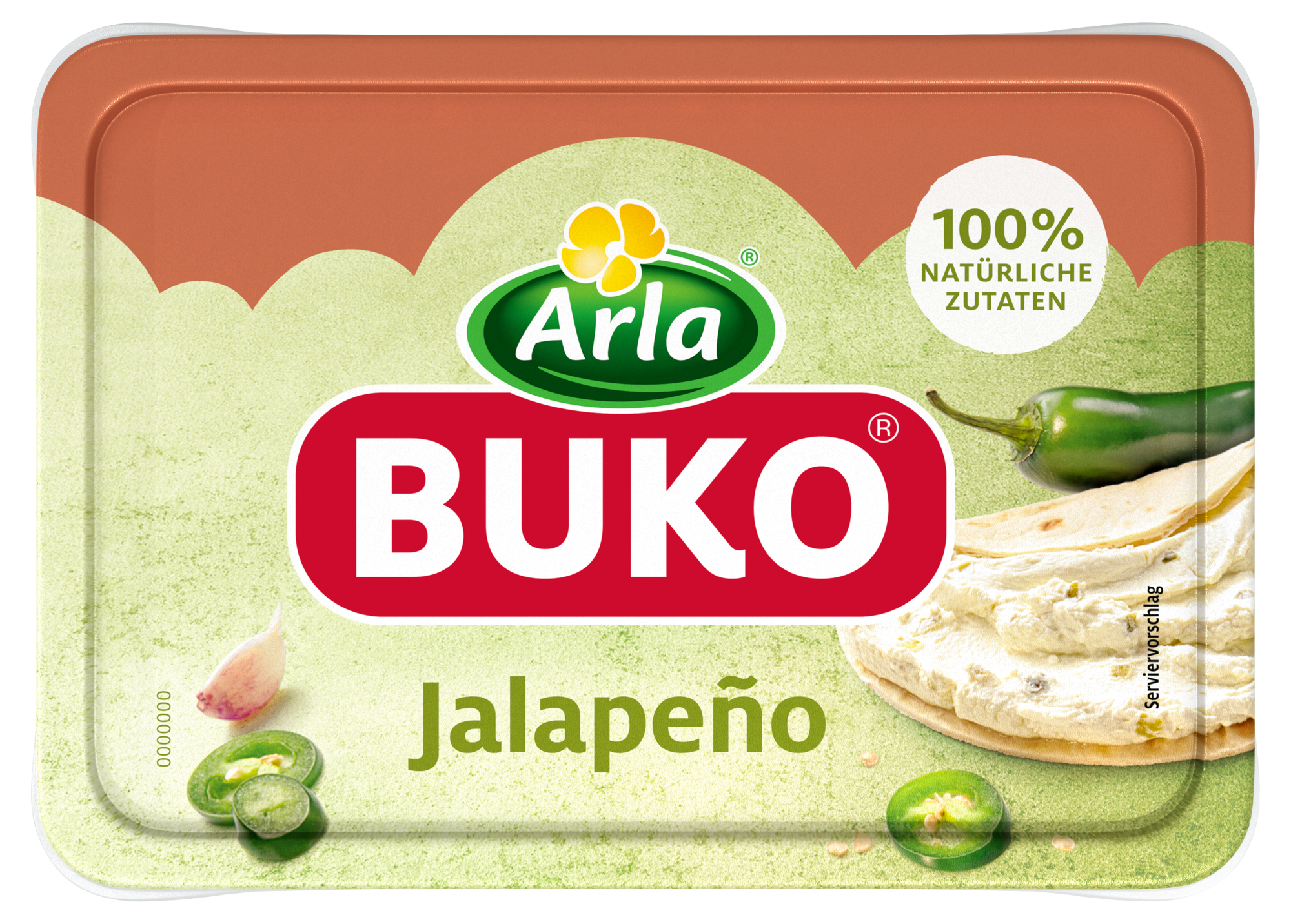 Arla Buko Jalapeno, Frischkäse, 200g