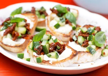 Grönsaksbruschetta
