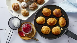 Laktosefrie æbleskiver