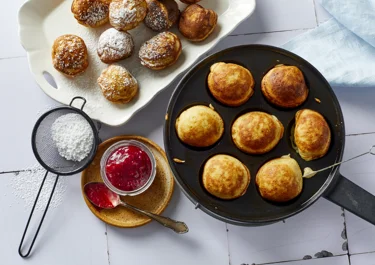 Laktosefrie æbleskiver