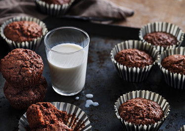Muffins utan ägg