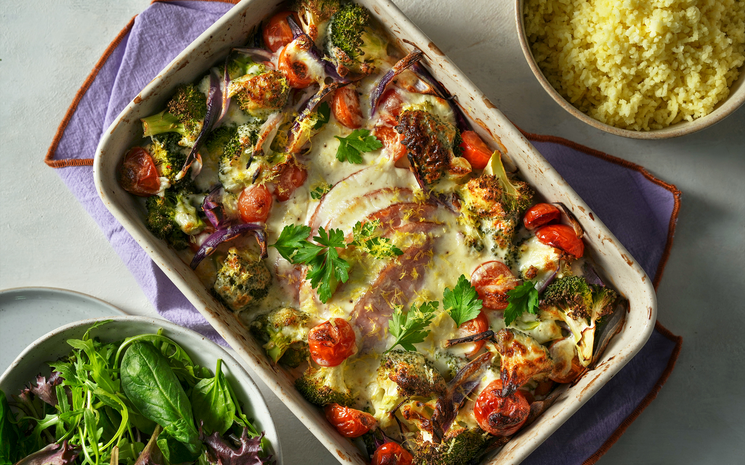 Kassler i ugn med persilja