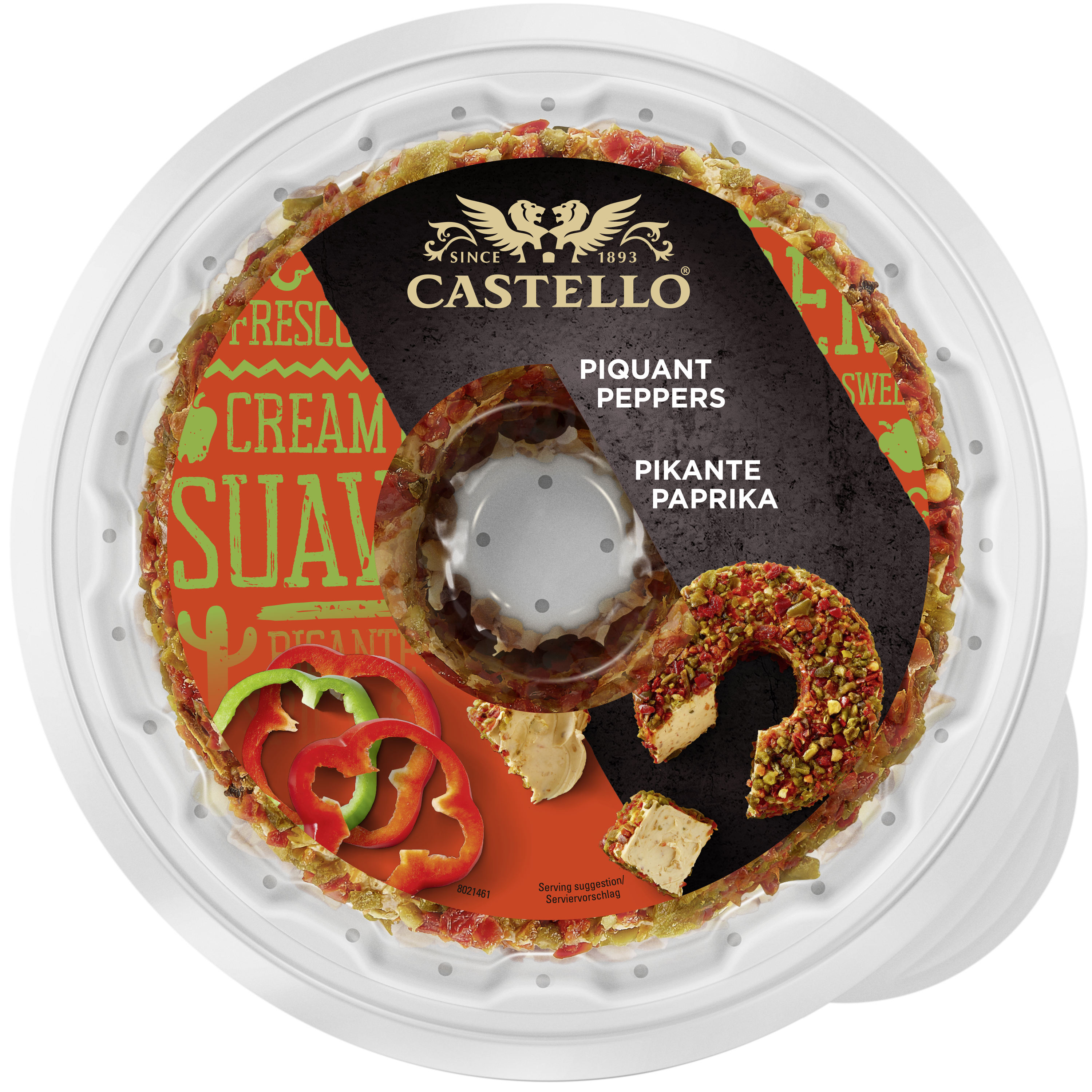 CASTELLO® PIKANTE PAPRIKA FRISCHKÄSERING