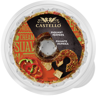 CASTELLO® PIKANTE PAPRIKA FRISCHKÄSERING