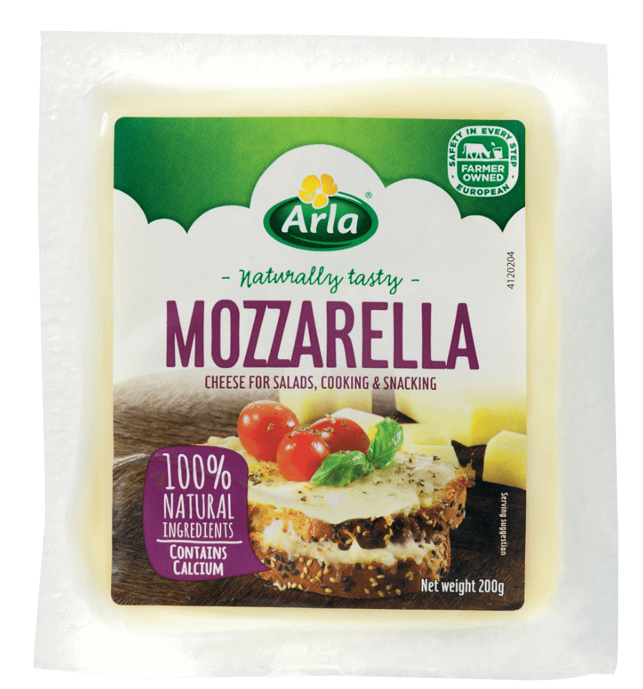 Arla® Natural Mozzarella Cheese Chunks 200g
