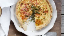 Quiche met kaas