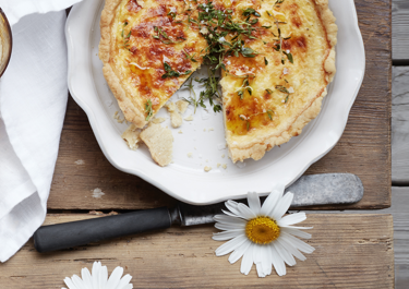 Cheese quiche