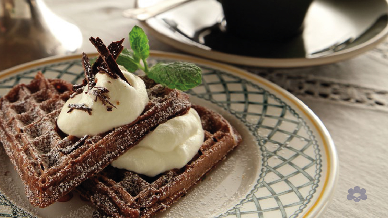 Chocolate waffles  