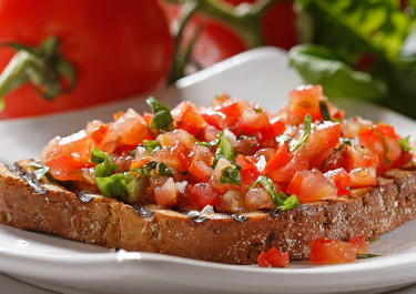 Tomaattibruschetta