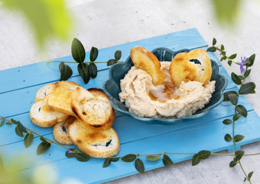 Bönröra med brynt smör och Svecia