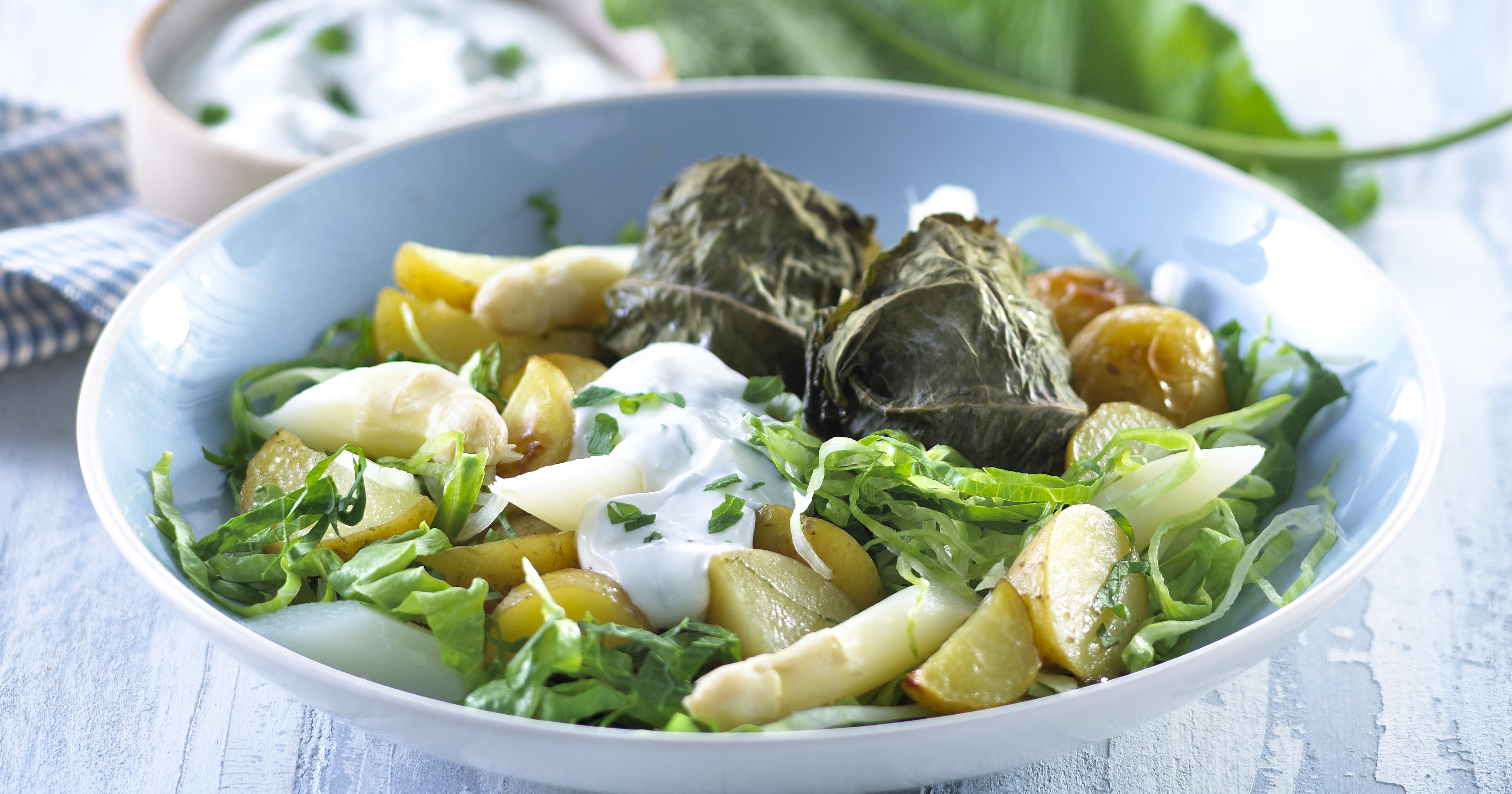 Små lammepakker i vejbred