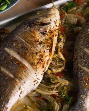 ROASTED SEA BREAM