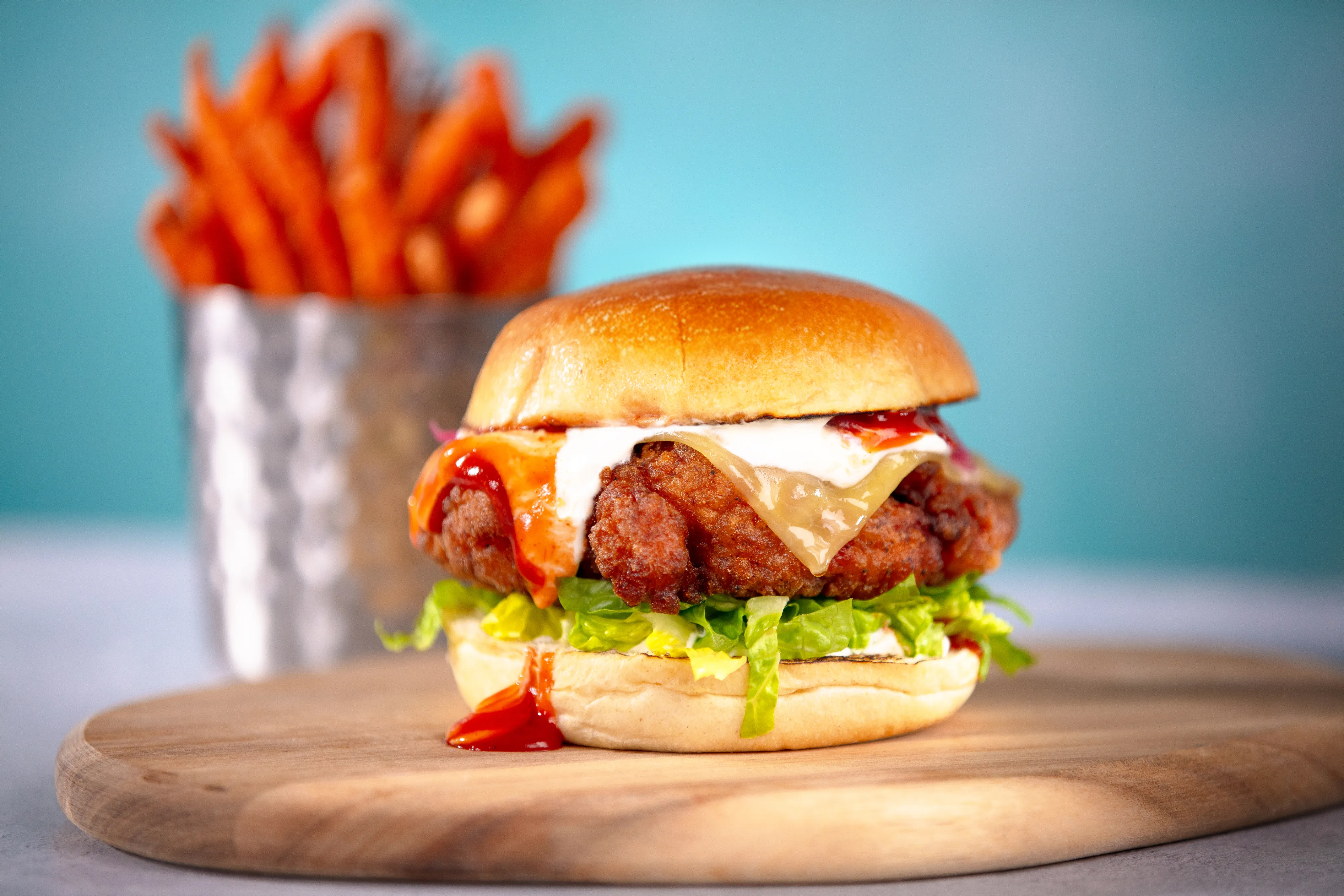 Buffalo Chicken Burger