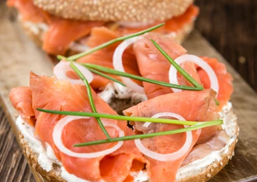 Smoked Salmon Bagel