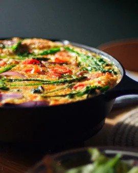 Frittata med broccoli