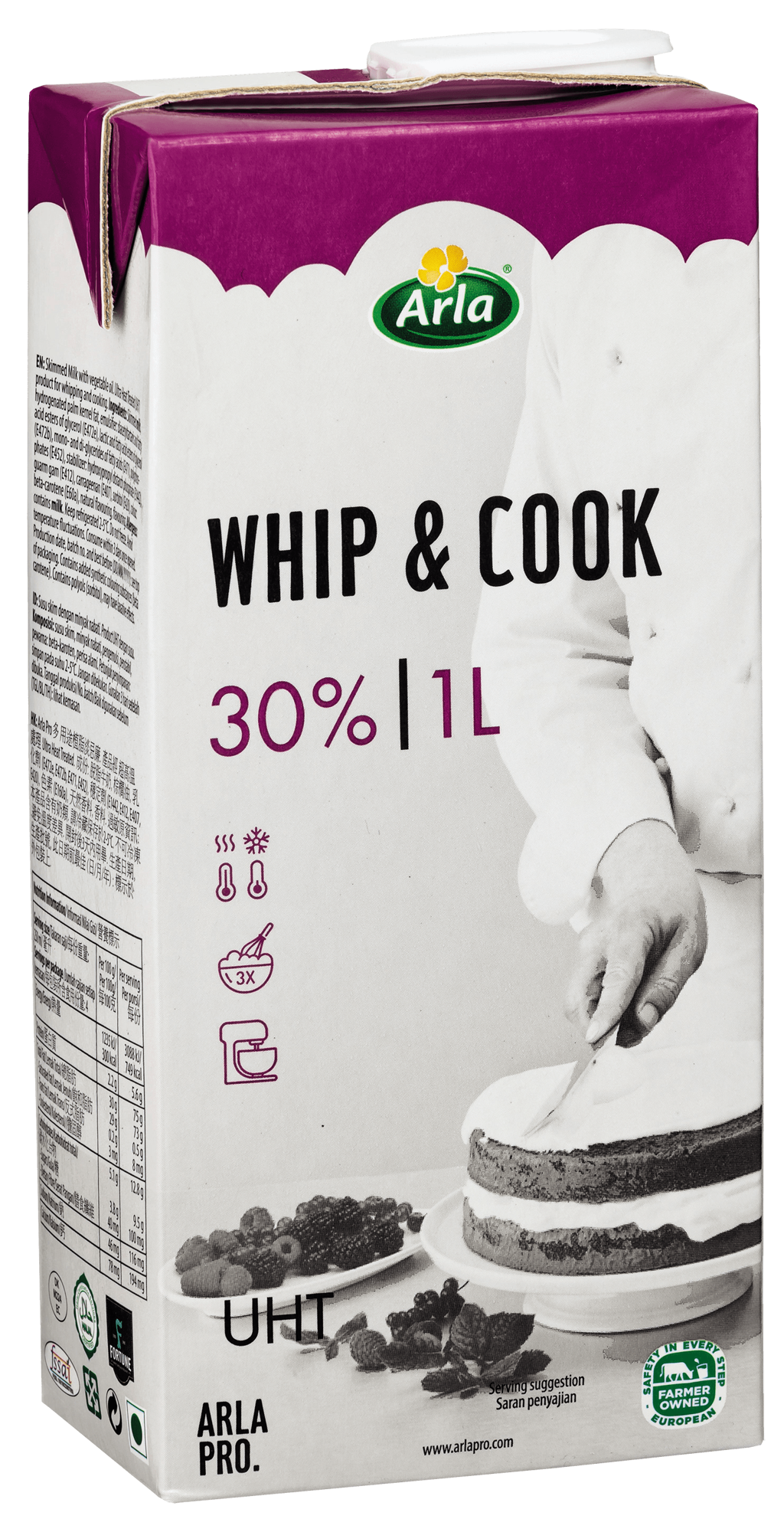 Whip & Cook 30% fat