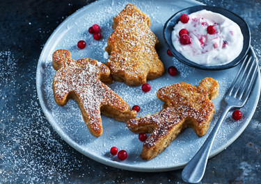 Pepparkakspannkakor