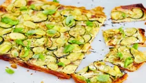 Zucchini- och potatistarte