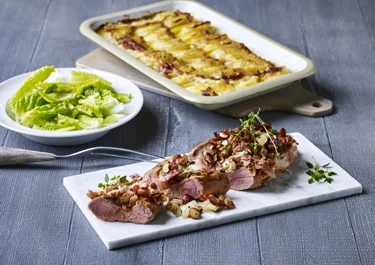 Stuffed pork tenderloin