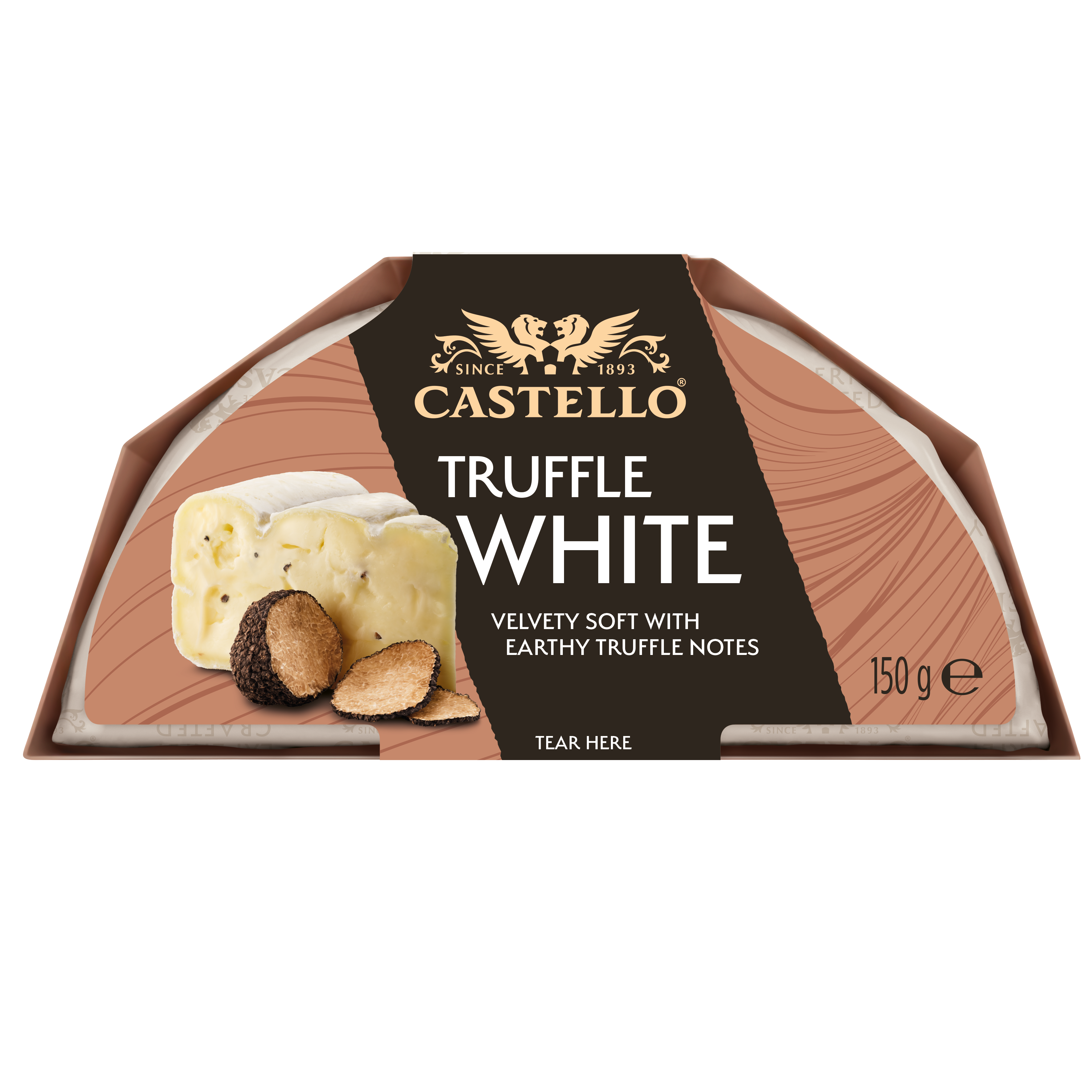 Castello® Extra Creamy Brie Cheese with Truffle