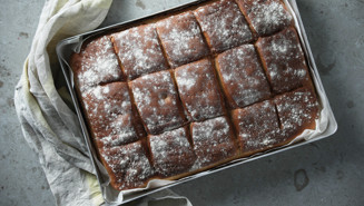 Tekakor i långpanna