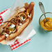 Homemade hot dogs