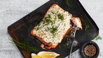 Zalm uit de oven